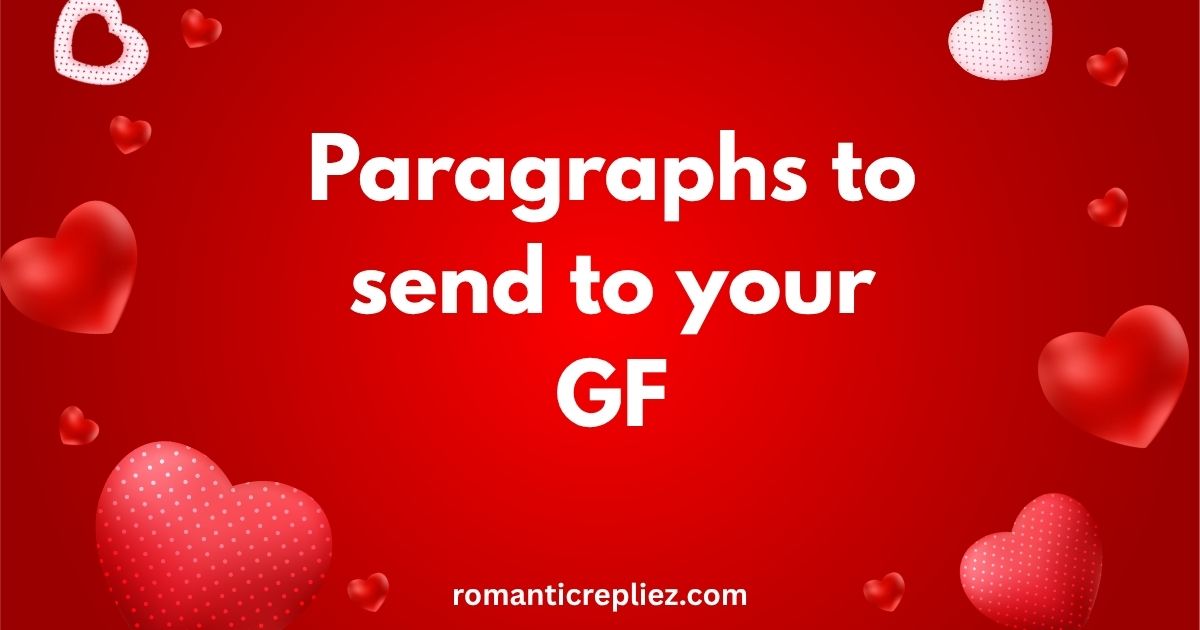 Romantic heart-themed image for paragraphs to send to your girlfriend.